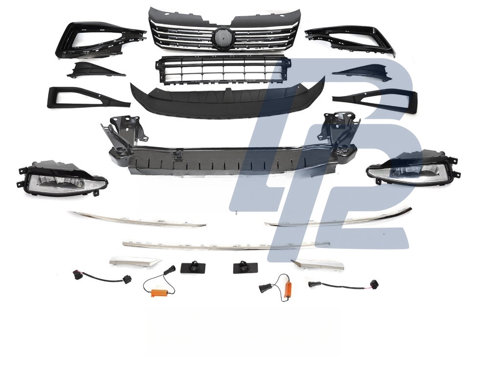Sport Front Bumper with PDC for VW Passat B7 2010–2014 - 4