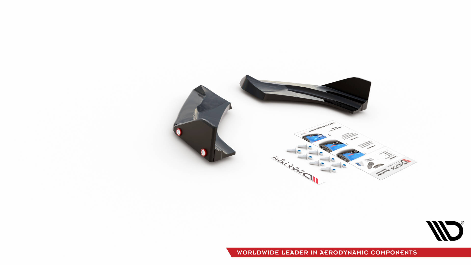 Rear Side Splitters V.1 + Flaps Hyundai I30 N Hatchback Mk3 Facelift - 6