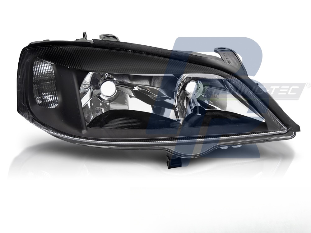 Headlights Black Right Side TYC for Opel Astra G 1997–2004 - 4