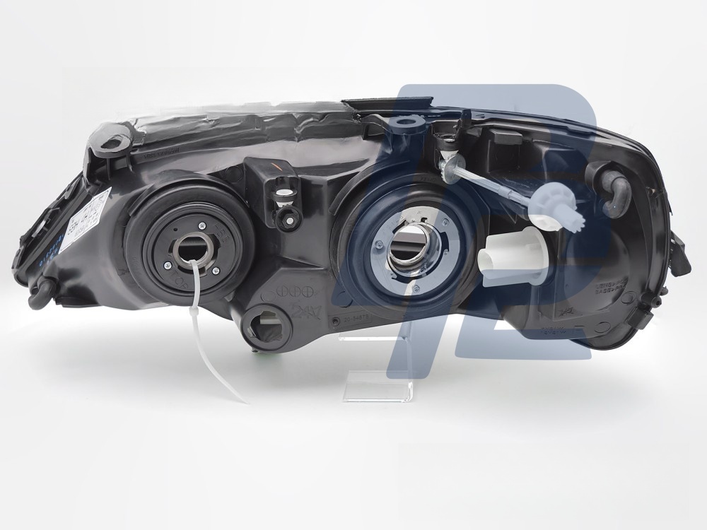 Headlights Black Right Side TYC for Opel Astra G 1997–2004 - 2