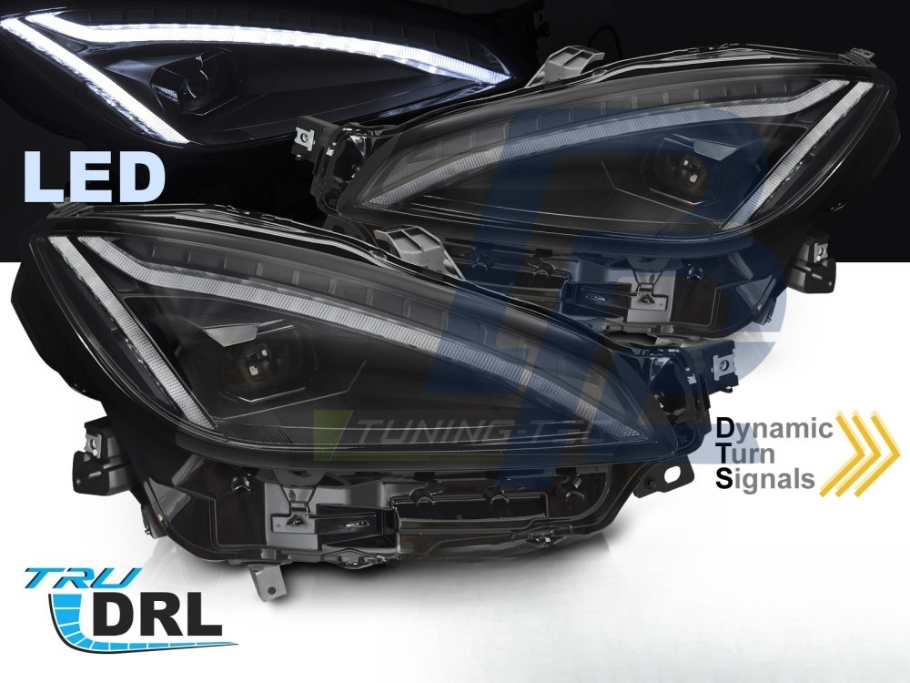 Headlights for Toyota GR86 2021– Black LED - 4