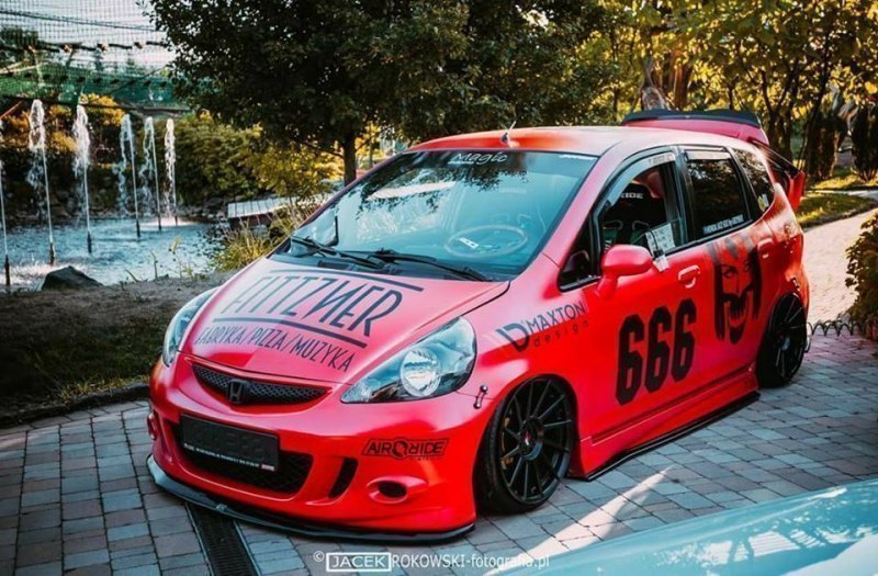 SPOILER CAP HONDA JAZZ MK1 - 2
