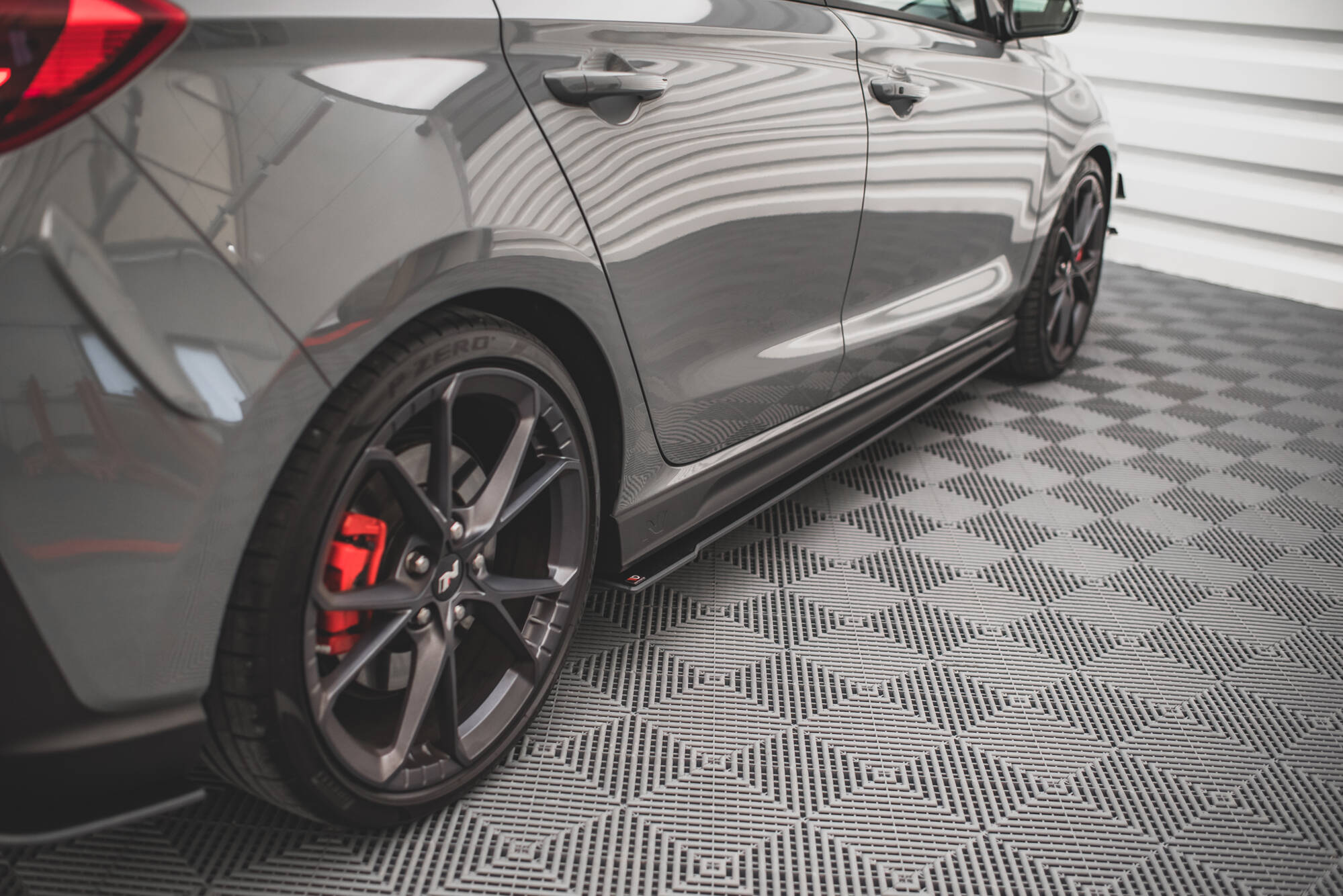 STREET PRO SIDE SKIRTS DIFFUSERS V.2 SUITABLE FOR HYUNDAI I30 N / N-LINE HATCHBACK / FASTBACK MK3 / MK3 FACELIFT – MAXTON DESIGN - 8