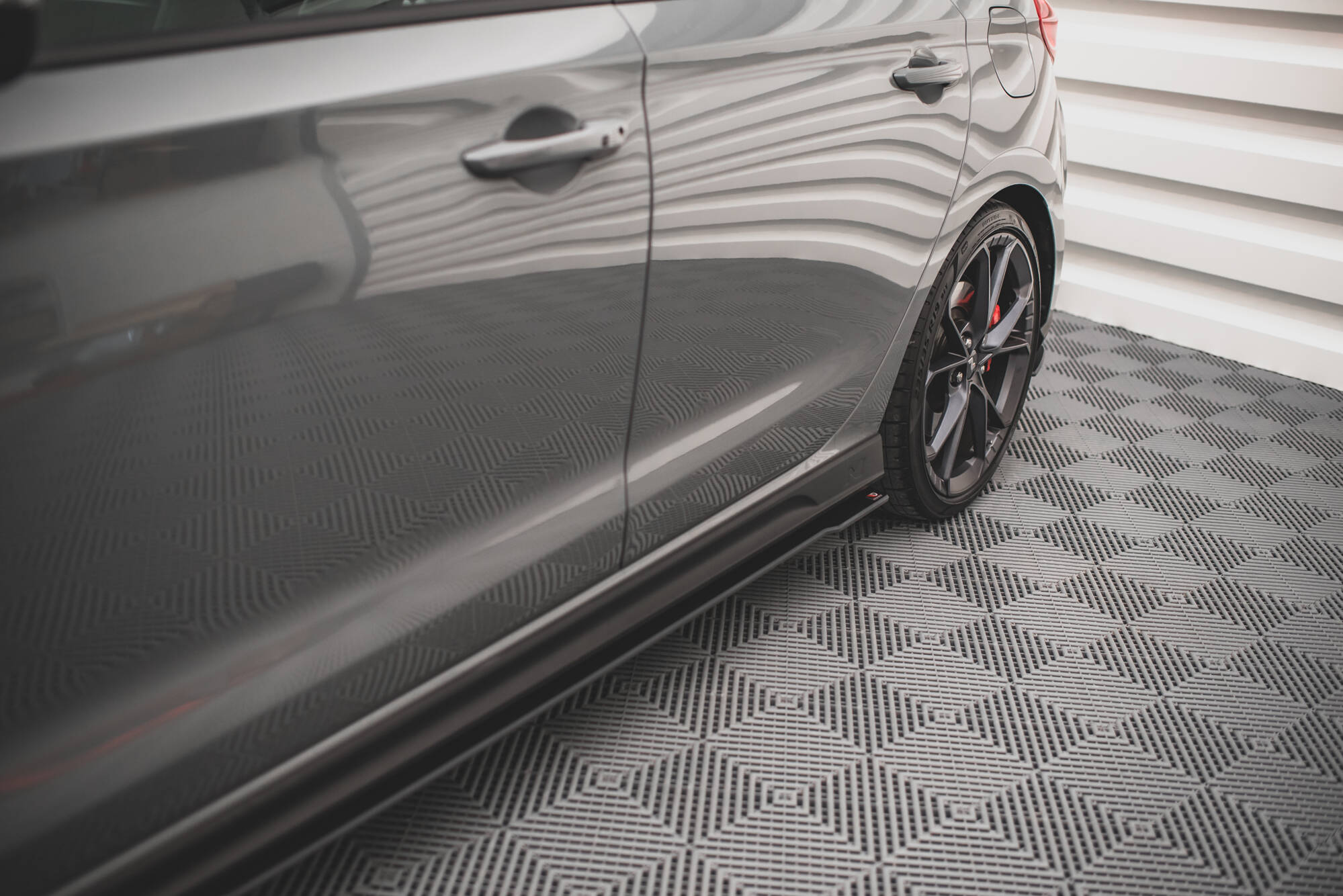 STREET PRO SIDE SKIRTS DIFFUSERS V.2 SUITABLE FOR HYUNDAI I30 N / N-LINE HATCHBACK / FASTBACK MK3 / MK3 FACELIFT – MAXTON DESIGN - 10