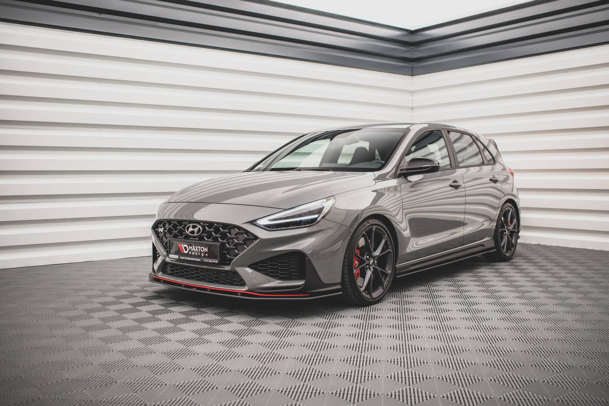 STREET PRO SIDE SKIRTS DIFFUSERS V.2 SUITABLE FOR HYUNDAI I30 N / N-LINE HATCHBACK / FASTBACK MK3 / MK3 FACELIFT – MAXTON DESIGN - 7