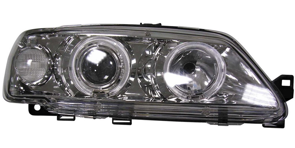 PEUGEOT 306 93-96 CHROME ANGELEYE HEADLIGHTS