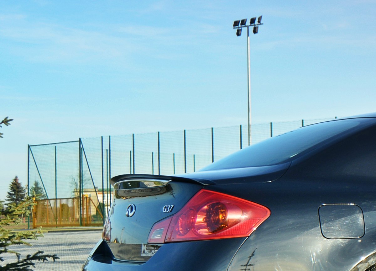 SPOILER CAP INFINITI G37 SEDAN - 4