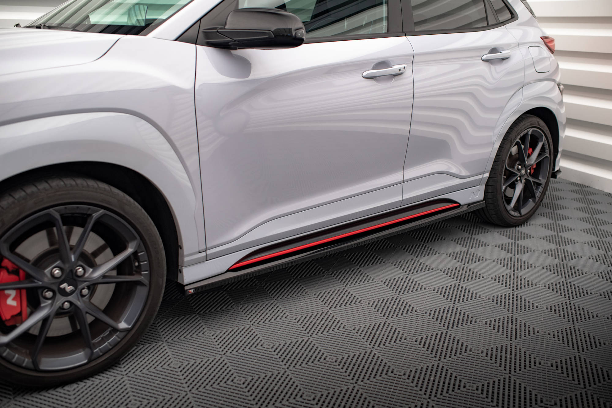 Side Skirts Diffusers V.1 Hyundai Kona N Mk1 - 2