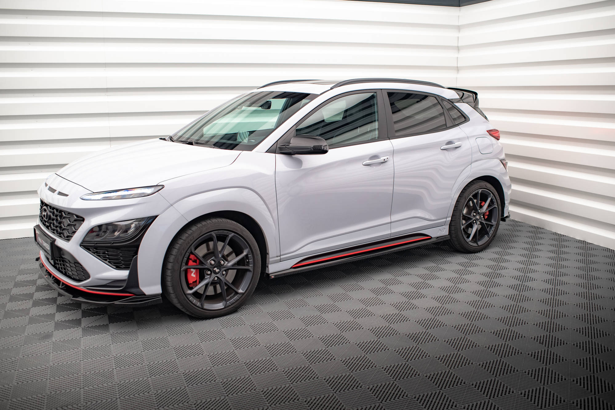 Side Skirts Diffusers V.1 Hyundai Kona N Mk1 - 4