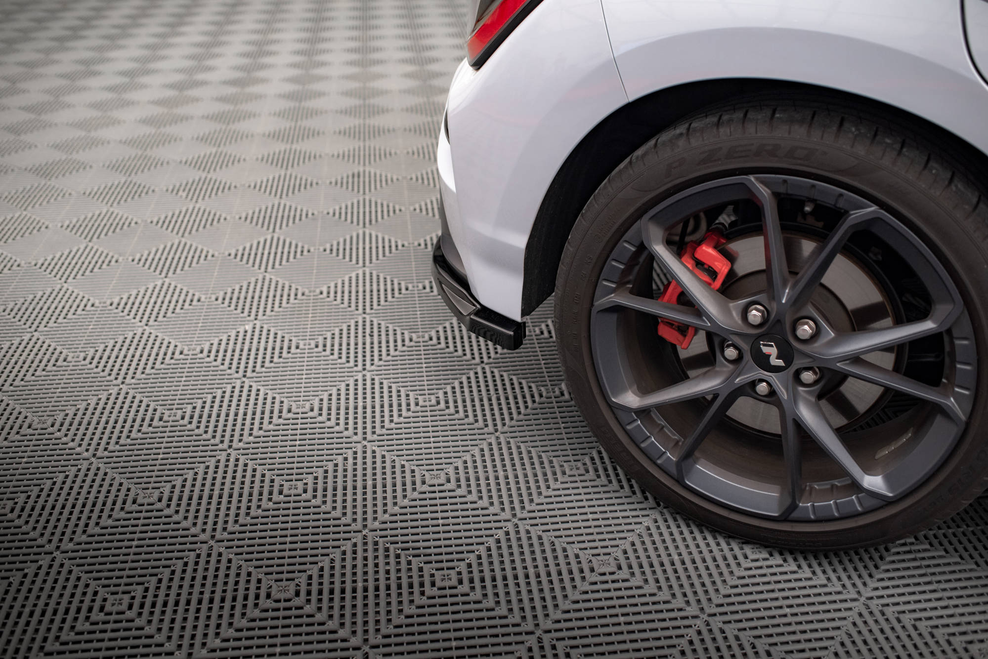 Rear Side Splitters V.1 Hyundai Kona Mk1 - 4