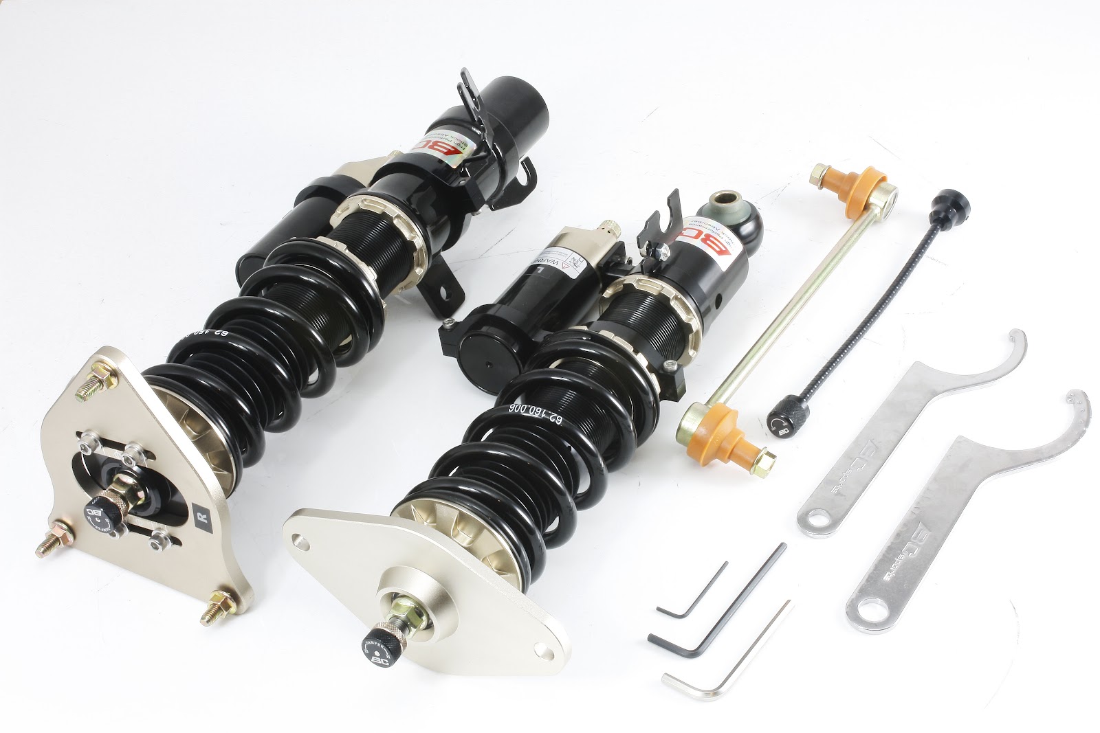 BC RACING ER COILOVER KIT FOR MINI COOPER (W/SPACER MIGHT BE NEEDED BR/ER) RE16/RE32/R53 2002–2006 - 8