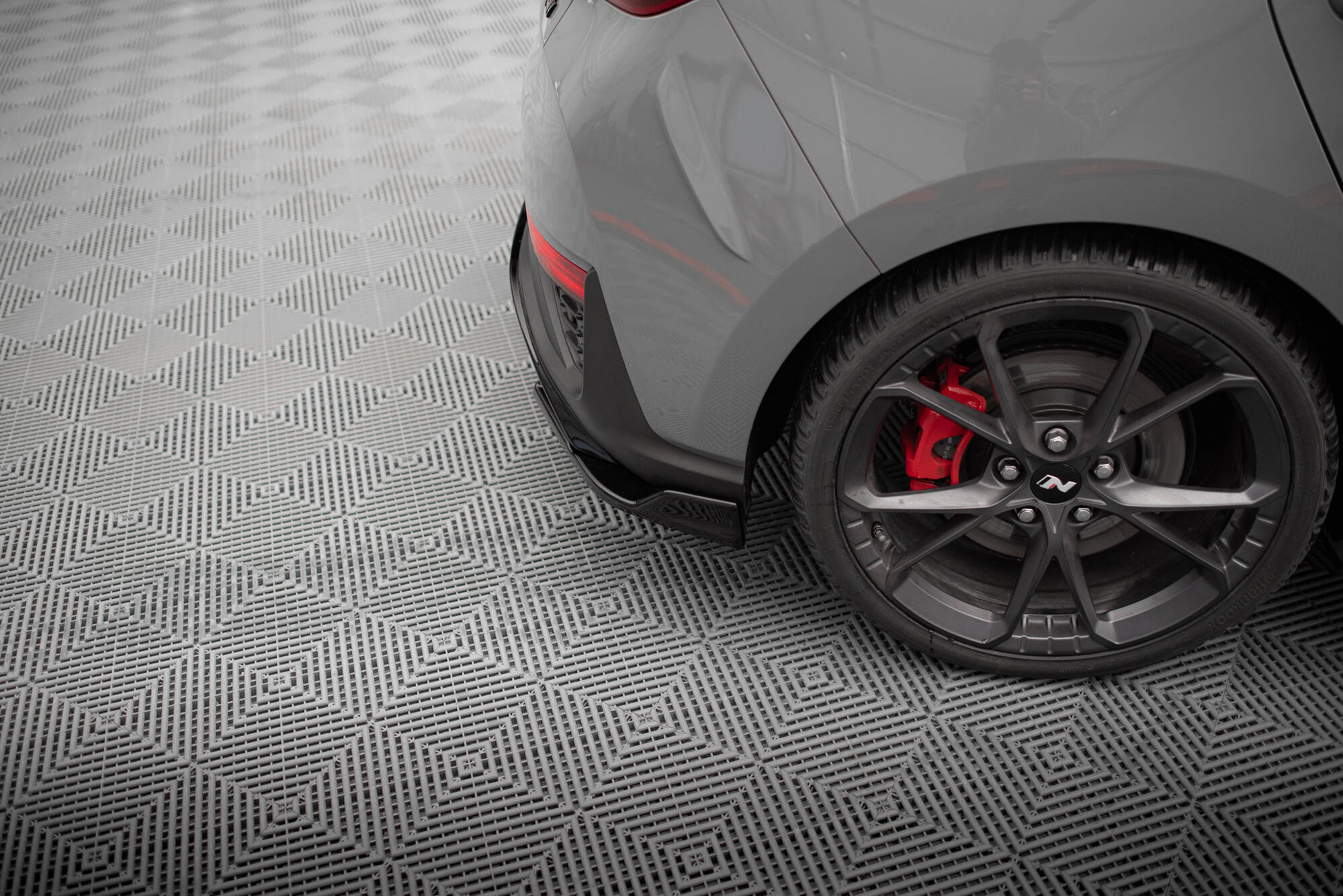 Rear Side Splitters V.6 Hyundai I30 N Hatchback Mk3 Facelift - 3