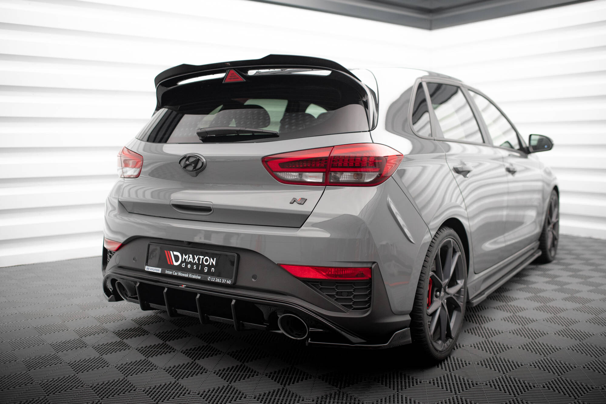 Rear Side Splitters V.6 Hyundai I30 N Hatchback Mk3 Facelift - 2