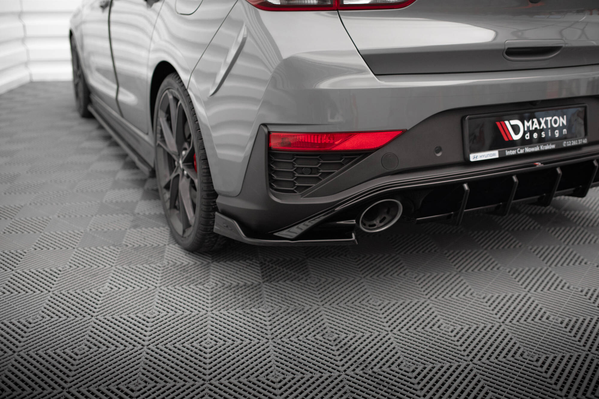 Rear Side Splitters V.6 Hyundai I30 N Hatchback Mk3 Facelift - 4