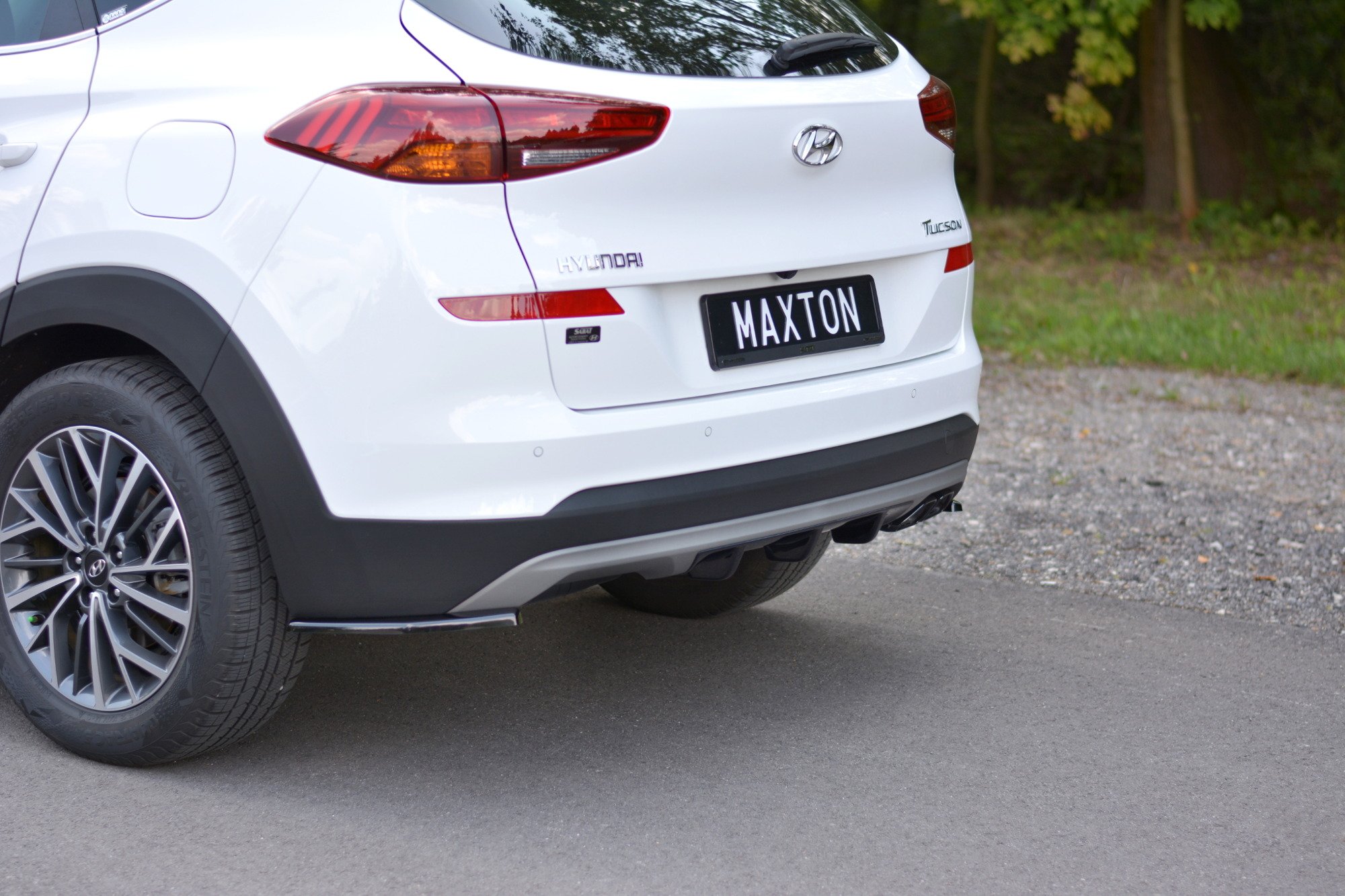 Rear Side Splitters Hyundai Tucson Mk3 Facelift - 3
