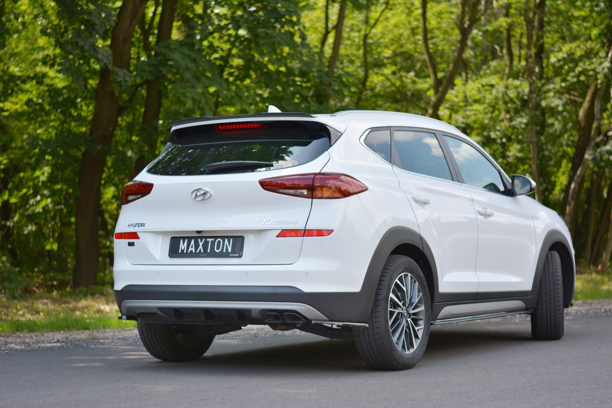 Rear Side Splitters Hyundai Tucson Mk3 Facelift - 2