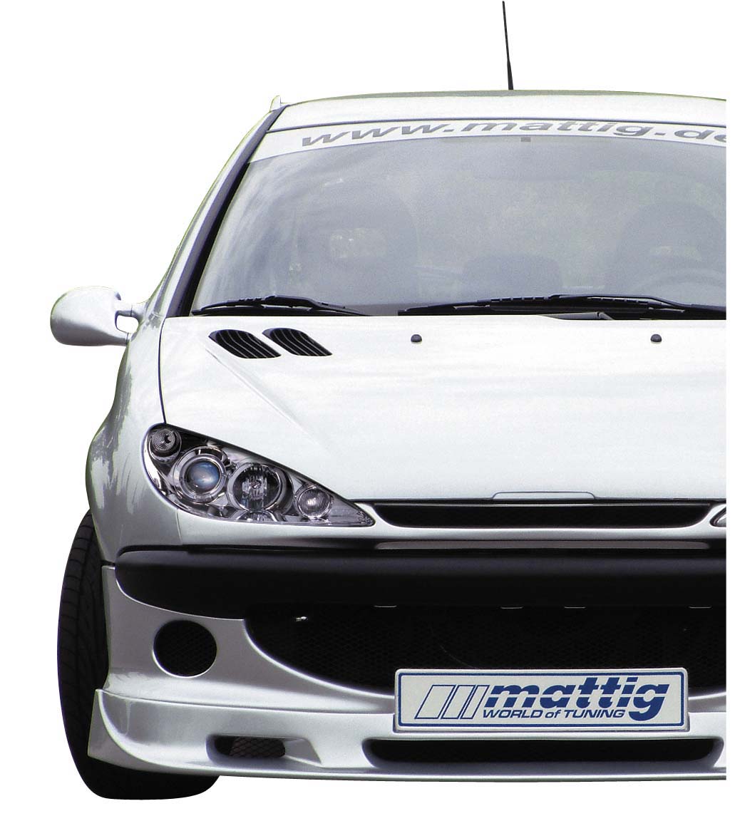 PEUGEOT 206 99-02 ANGELEYE EXCL. GTI KROMADE STRÅLKASTARE - 2