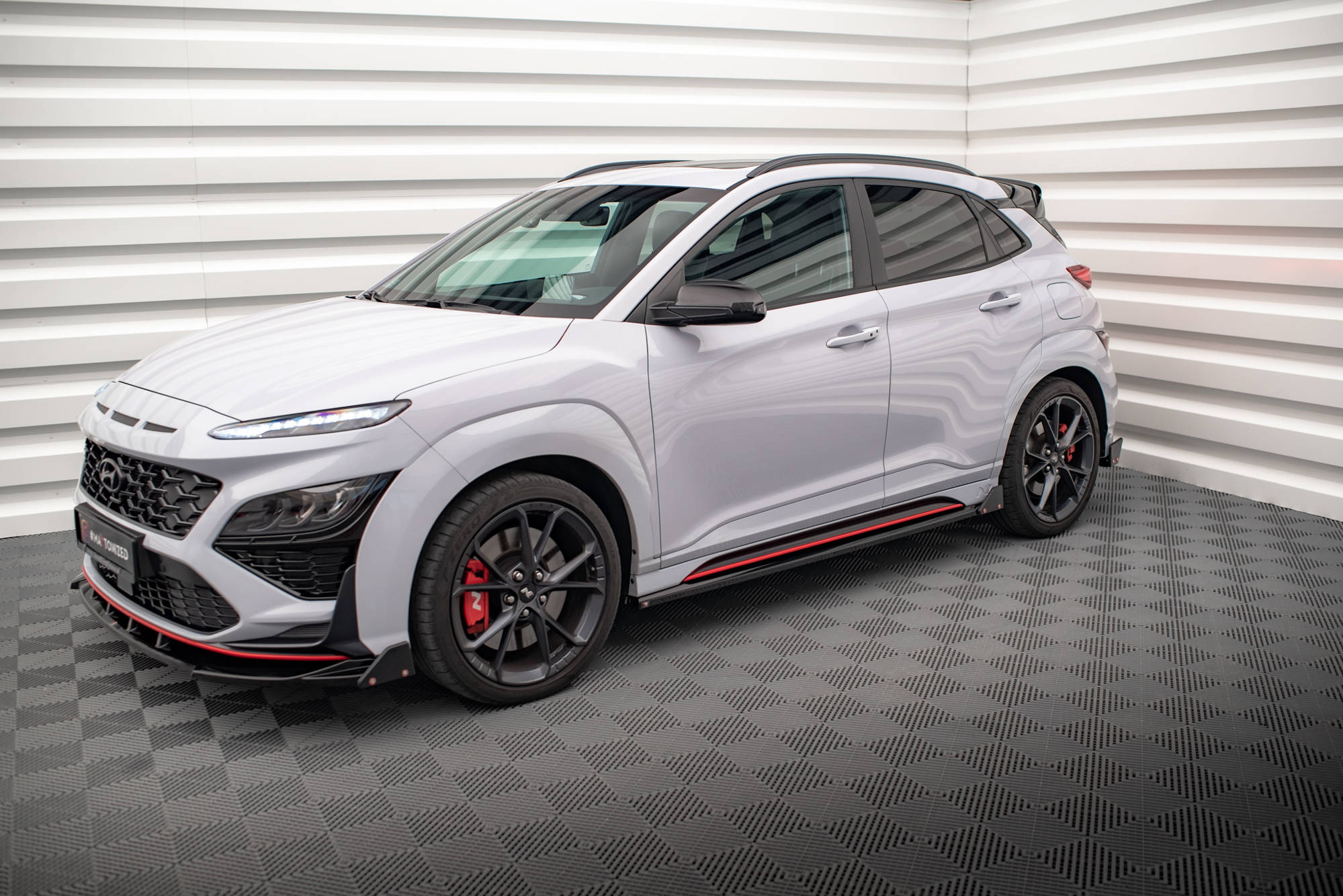 Side Skirts Diffusers V.1 + Flaps Hyundai Kona N Mk1 - 3