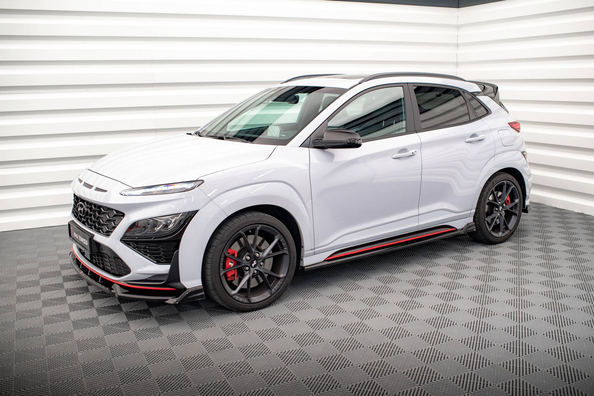 Side Skirts Diffusers V.1 + Flaps Hyundai Kona N Mk1 - 8