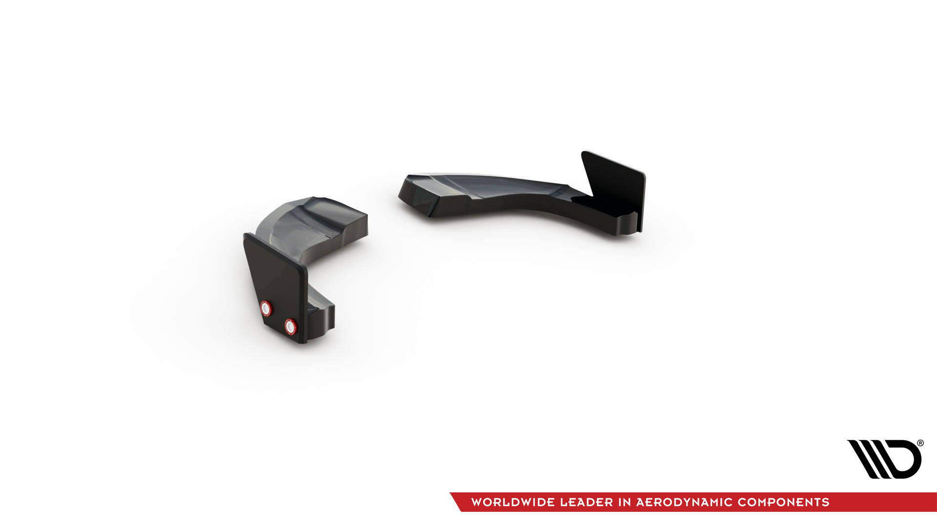 Rear Side Splitters V.1 + Flaps Hyundai Kona N Mk1 - 5