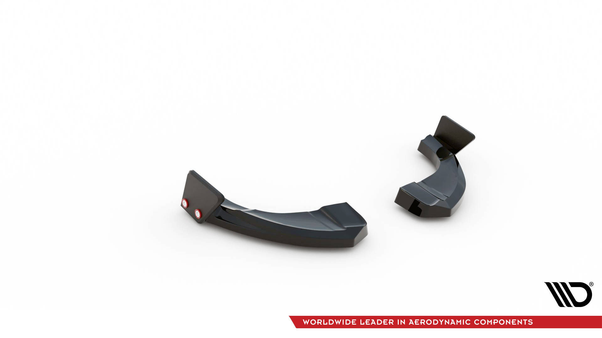 Rear Side Splitters V.1 + Flaps Hyundai Kona N Mk1 - 6