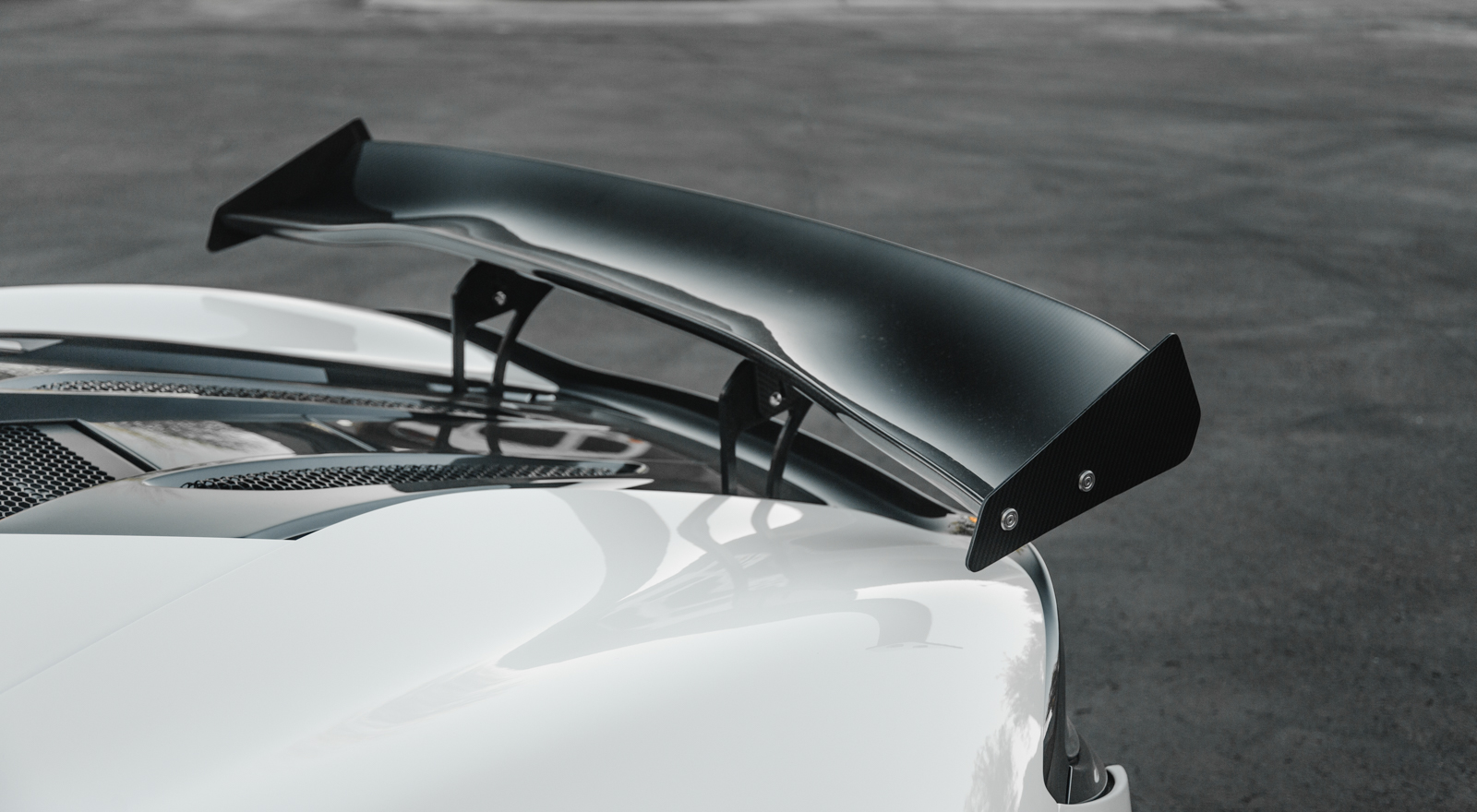 CARBON FIBER REAR SPOILER 67 INCH MCLAREN 570S AGENCY POWER - 9