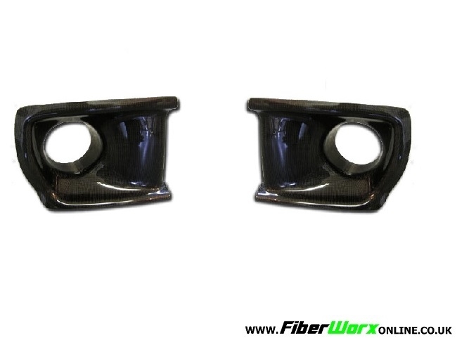 HONDA INTEGRA 94-01 DC2 FRP JDM FX BUMPER SCOOPS L+R