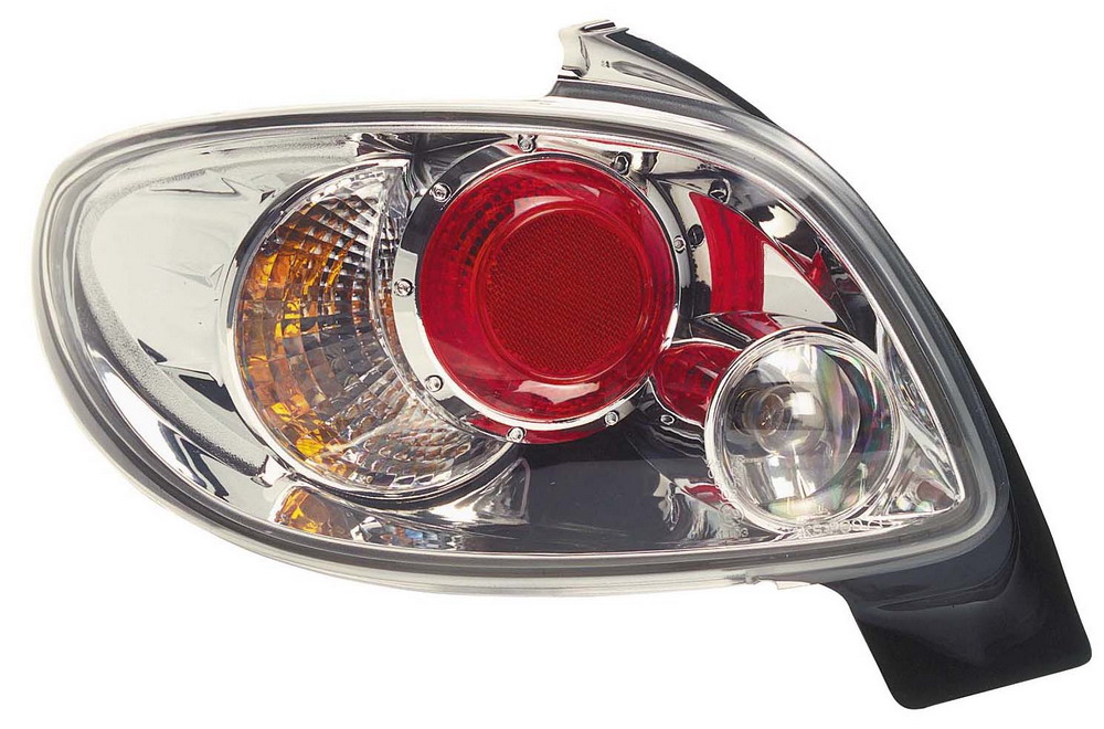 PEUGEOT 206 CHROME TAILLIGHTS