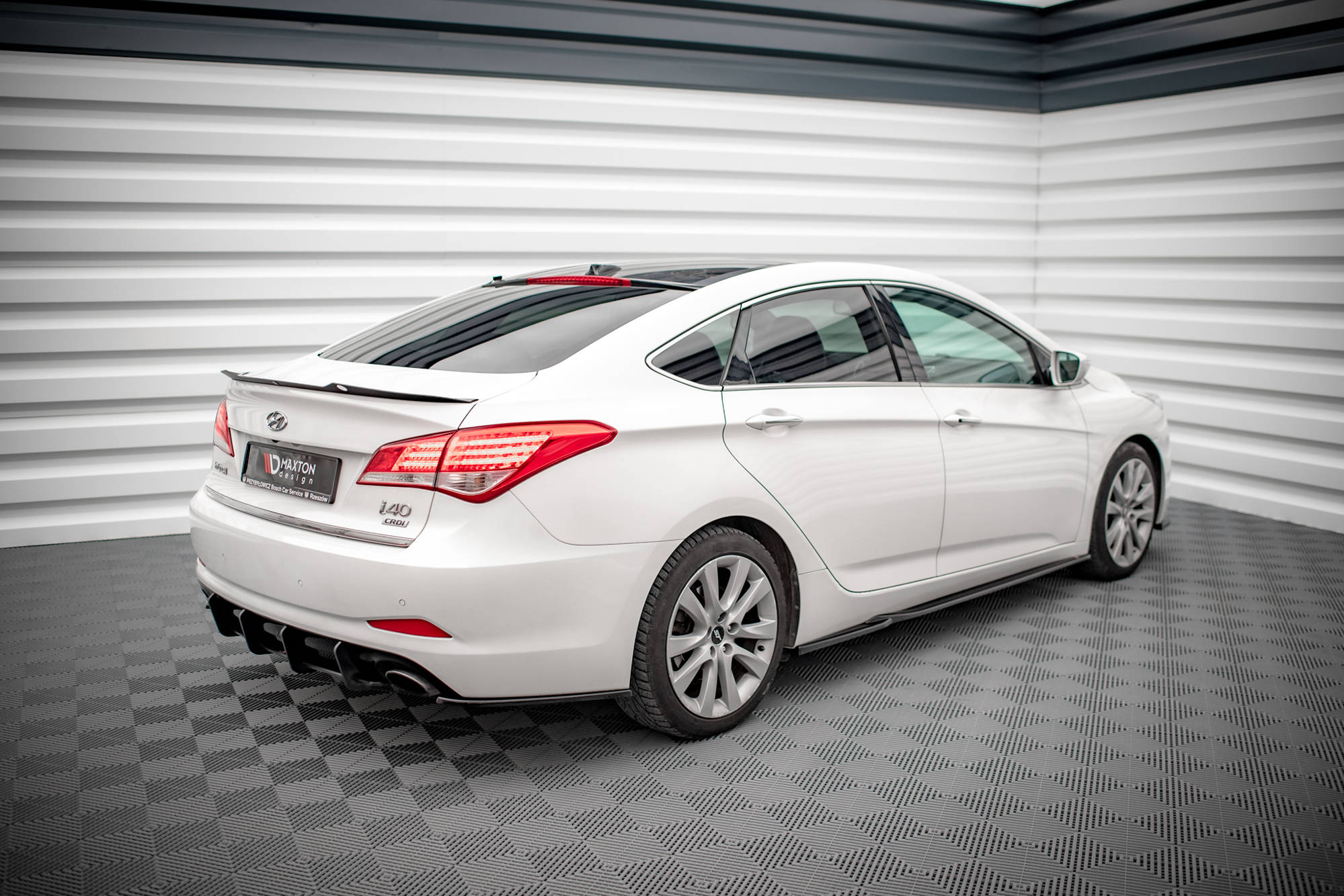 Side Skirts Diffusers Hyundai I40 MK1 (2011-2014) - 2