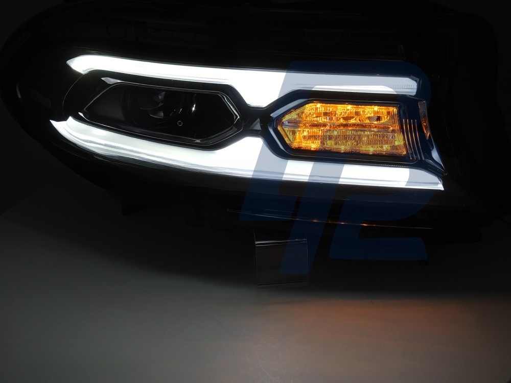 Full LED Headlights Black for Dodge Charger 2014–2023 - 2