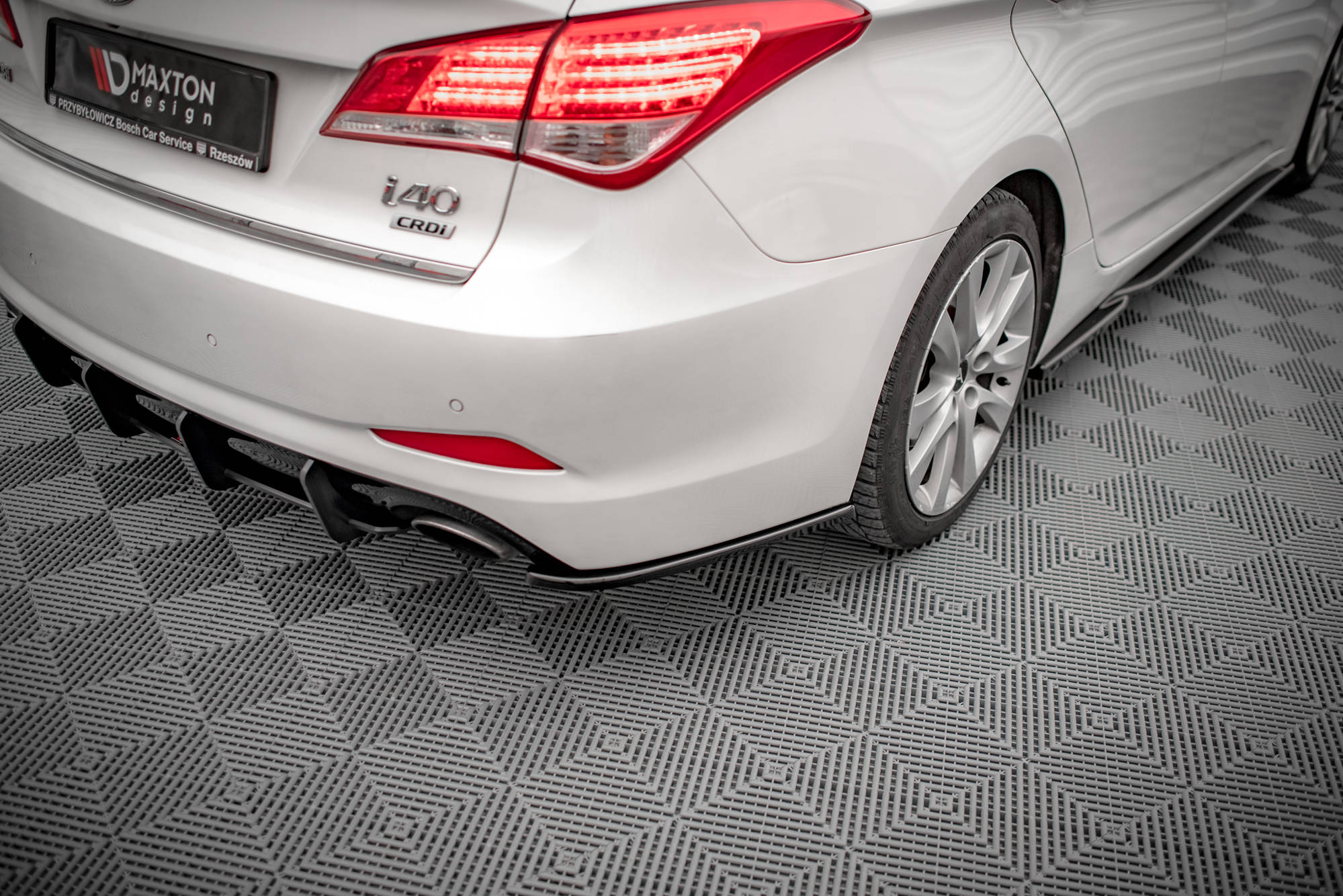 Rear Side Splitters Hyundai I40 Mk1 (2011-2014) - 2