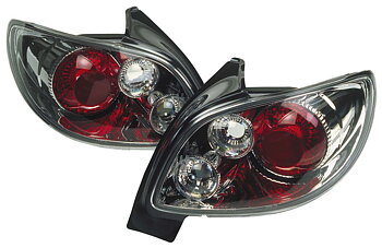 PEUGEOT 206 CC CHROME TAILLIGHTS