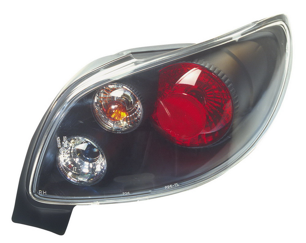 PEUGEOT 206 CC BLACK TAILLIGHTS