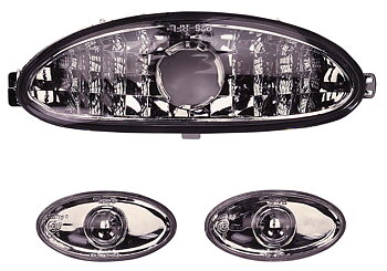 PEUGEOT 206 CLEAR (ACHTERBUMPER) FOGLIGHT REAR