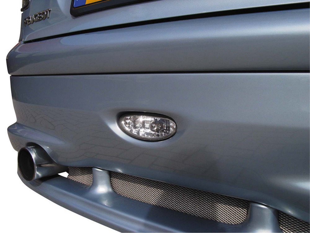 PEUGEOT 206 CLEAR (ACHTERBUMPER) FOGLIGHT REAR