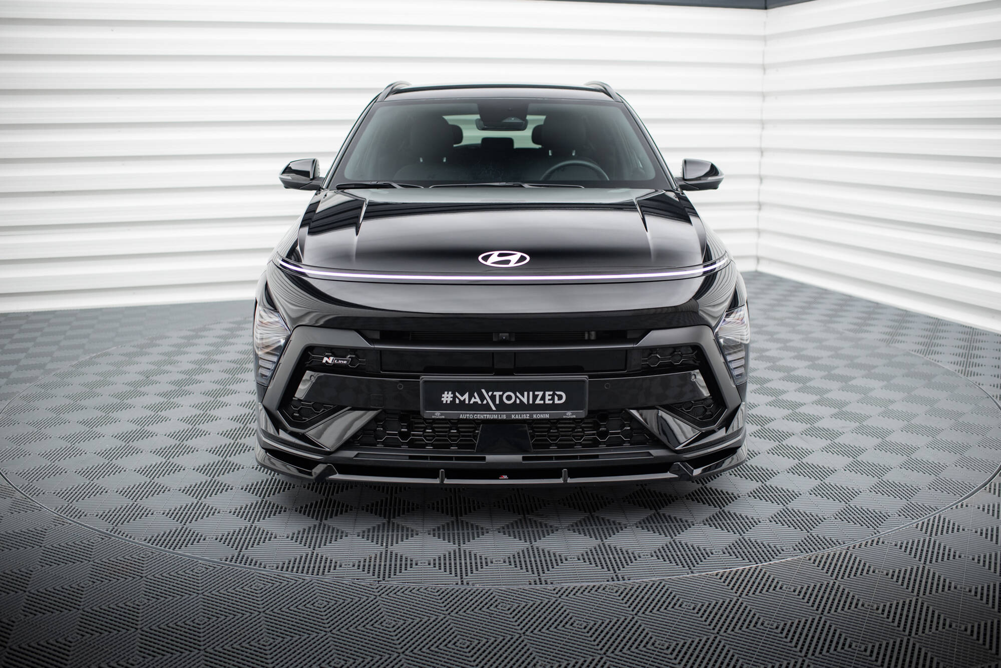Front Splitter Hyundai Kona N-Line Mk2 - 2