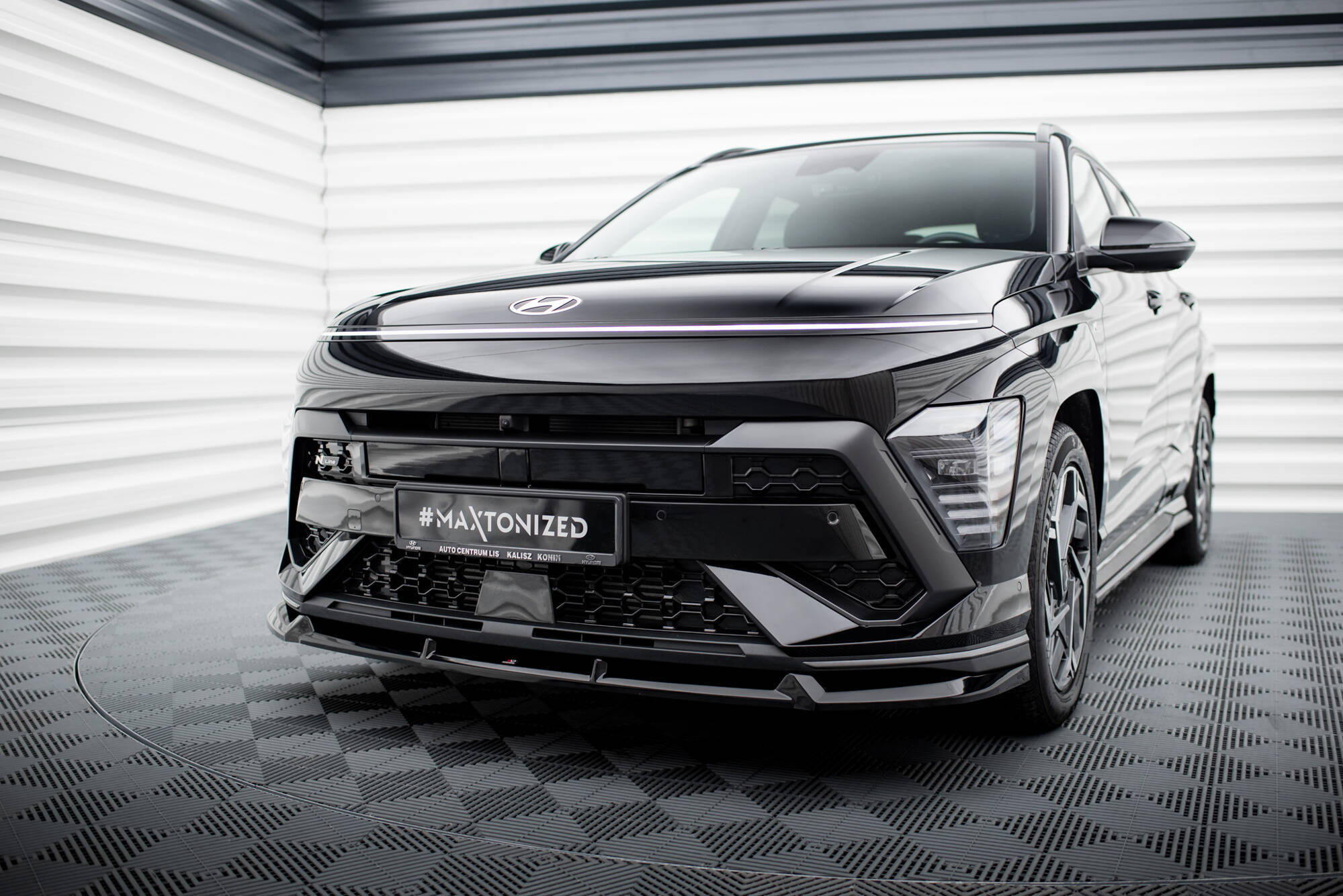 Front Splitter Hyundai Kona N-Line Mk2 - 3