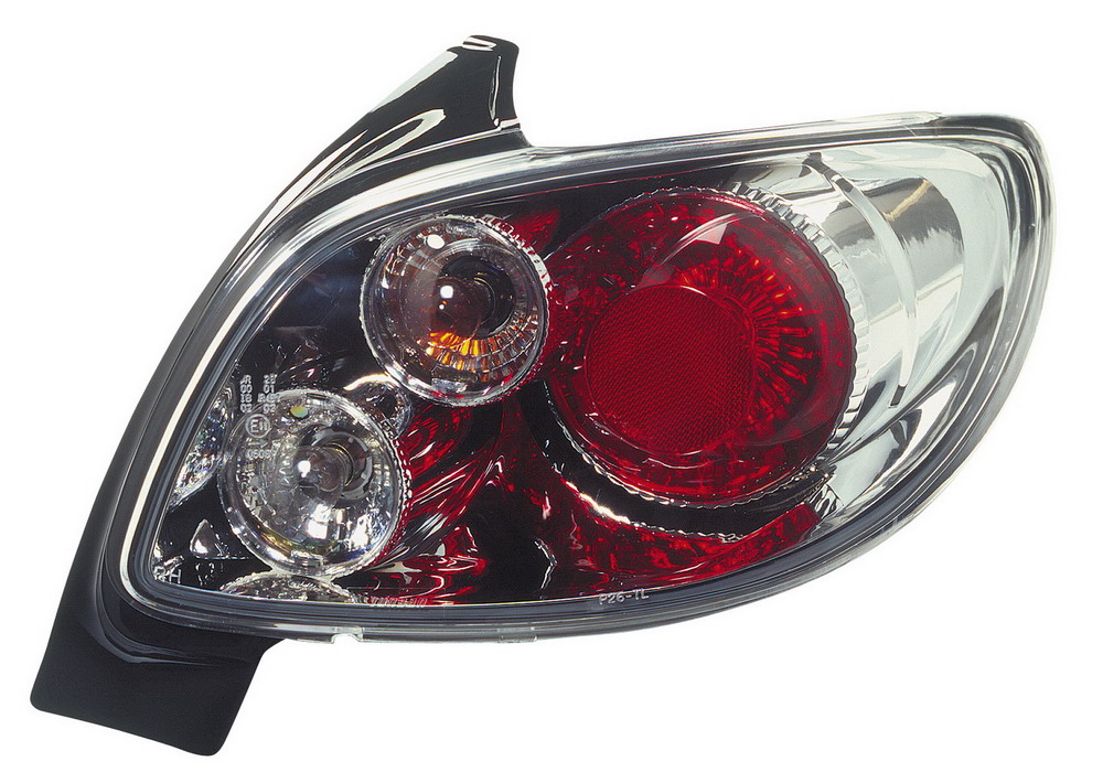 PEUGEOT 206 2/4D CHROME TAILLIGHTS