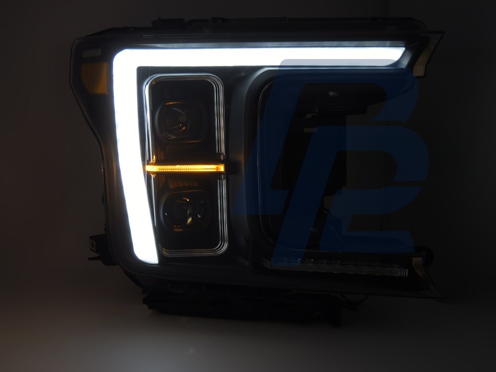 Full LED Headlights Black for Ford F150 MK13 2017–2020 - 4