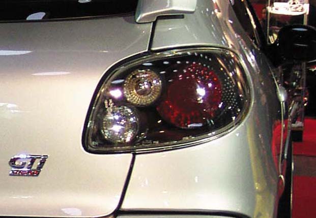 PEUGEOT 206 2/4D SVARTA BAKLAMPOR - 2