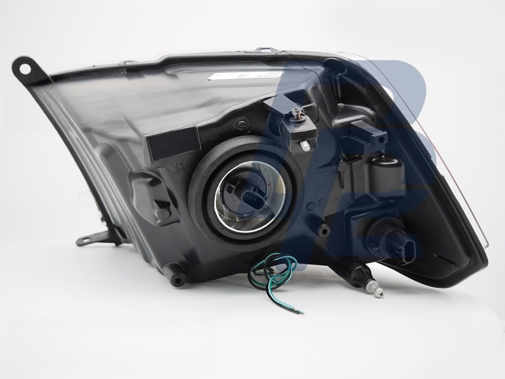 Headlights for Dodge Ram 2009–2018 Tube Light Chrome - 3