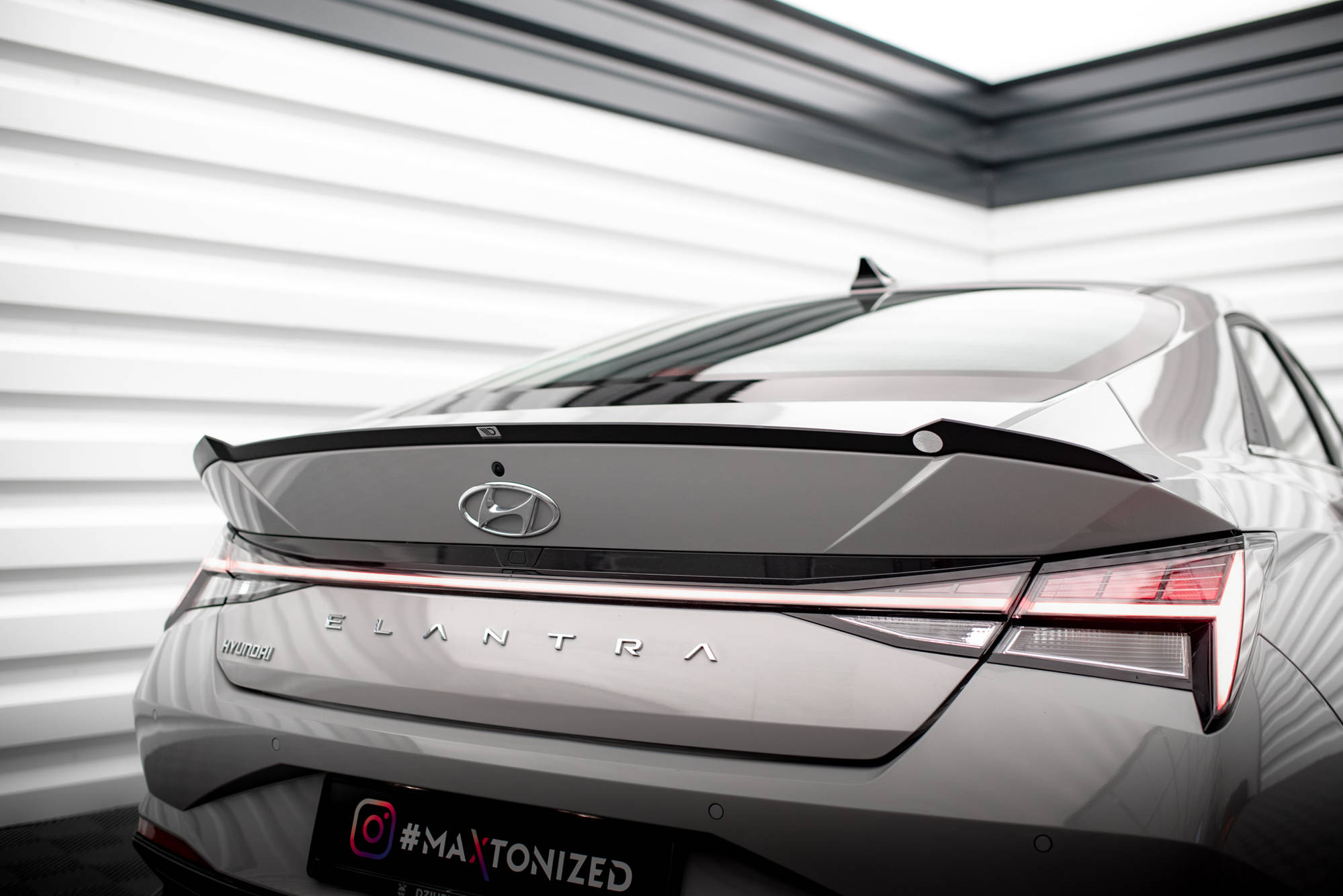 Spoiler CAP Hyundai Elantra Mk7 - 2