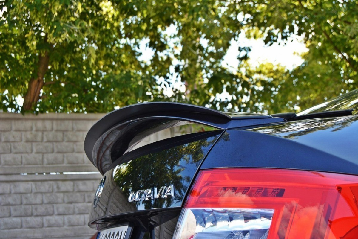 SPOILER CAP SKODA OCTAVIA III RS FACELIFT - 3