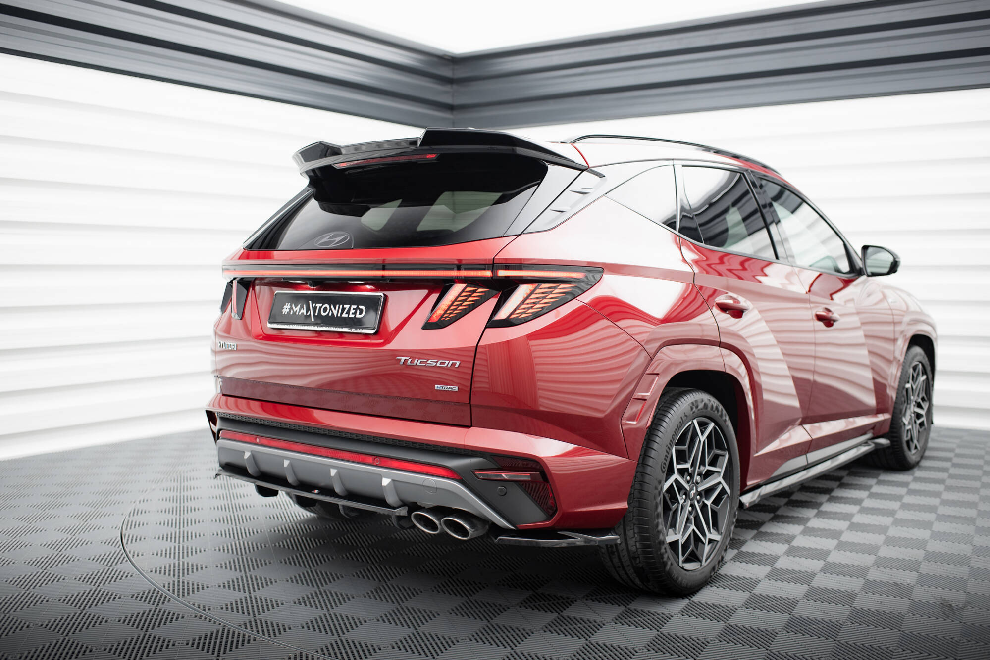Spoiler CAP 3D Hyundai Tucson N-Line Mk4 - 3