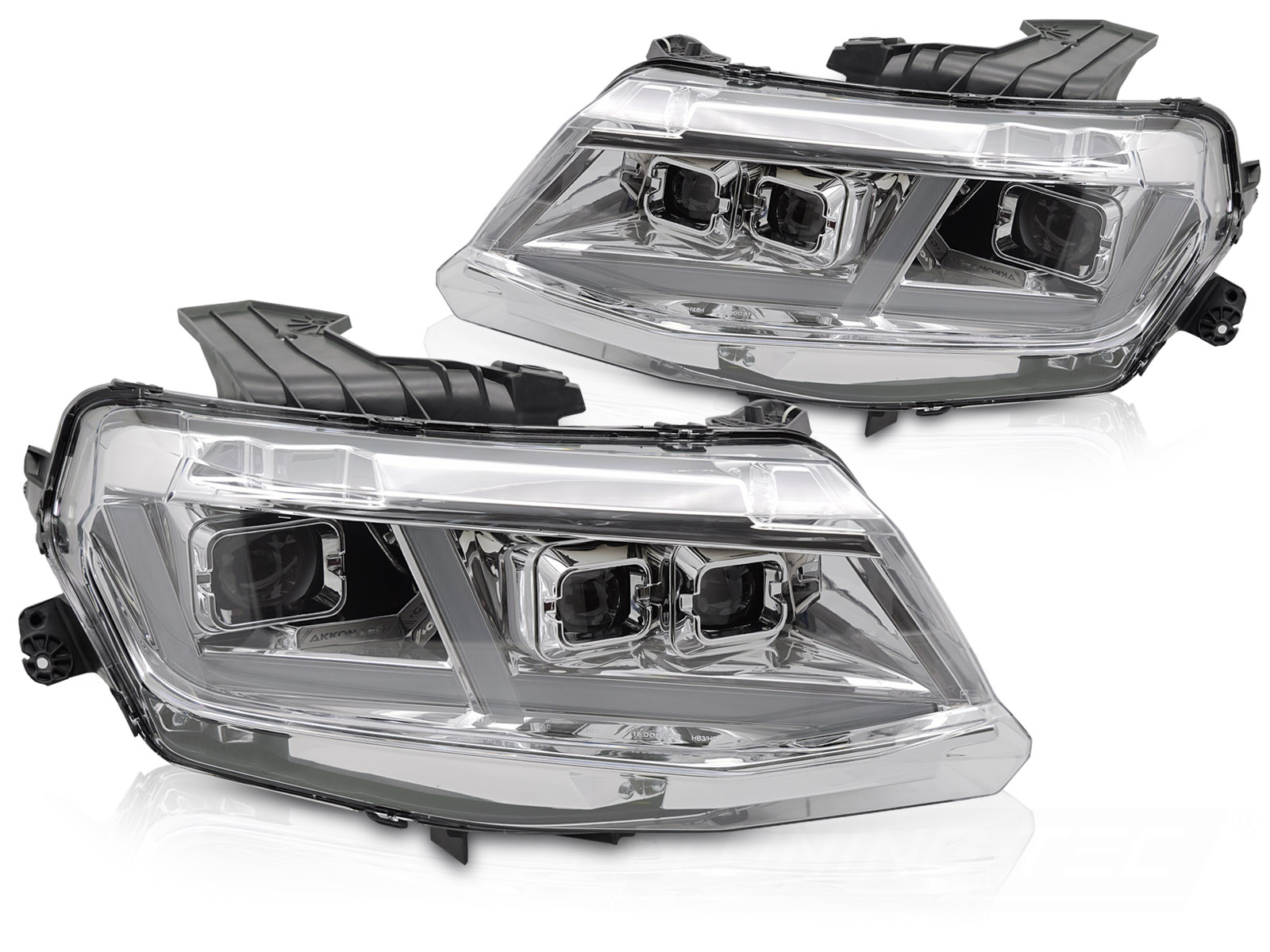 FULL-LED-STRÅLKASTARE CHEVROLET CAMARO 2016-2018 FULL LED KROM