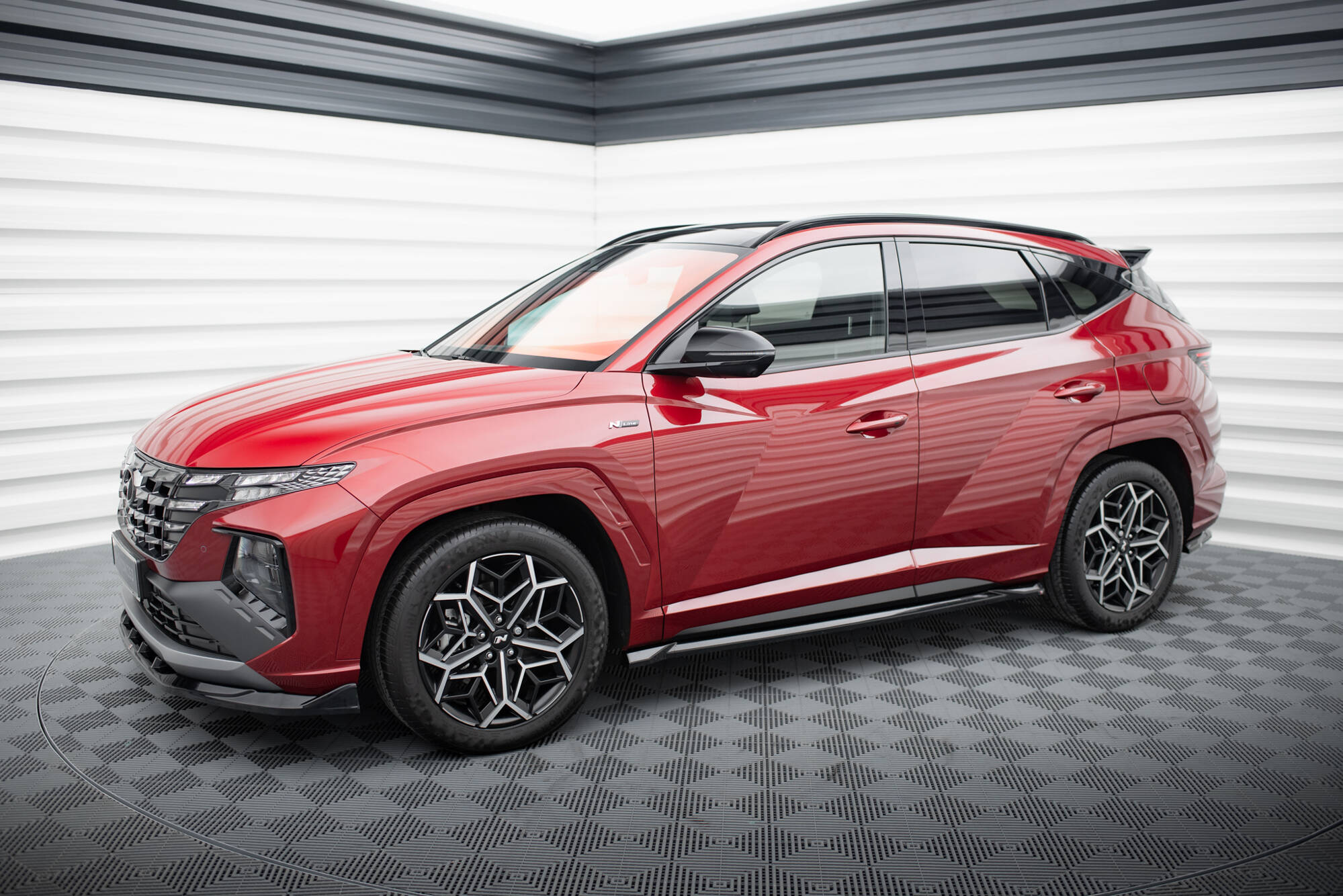 Side Skirts Diffusers Hyundai Tucson N-Line Mk4 - 2