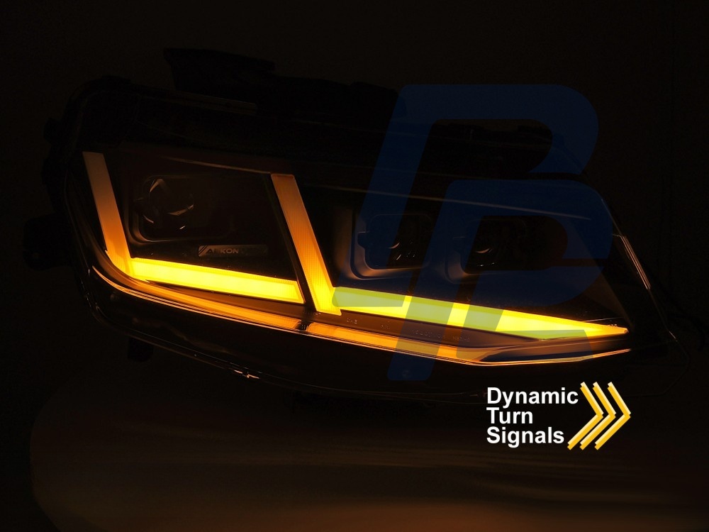 Headlights for Chevrolet Camaro 2016–2018 Full LED Black - 4