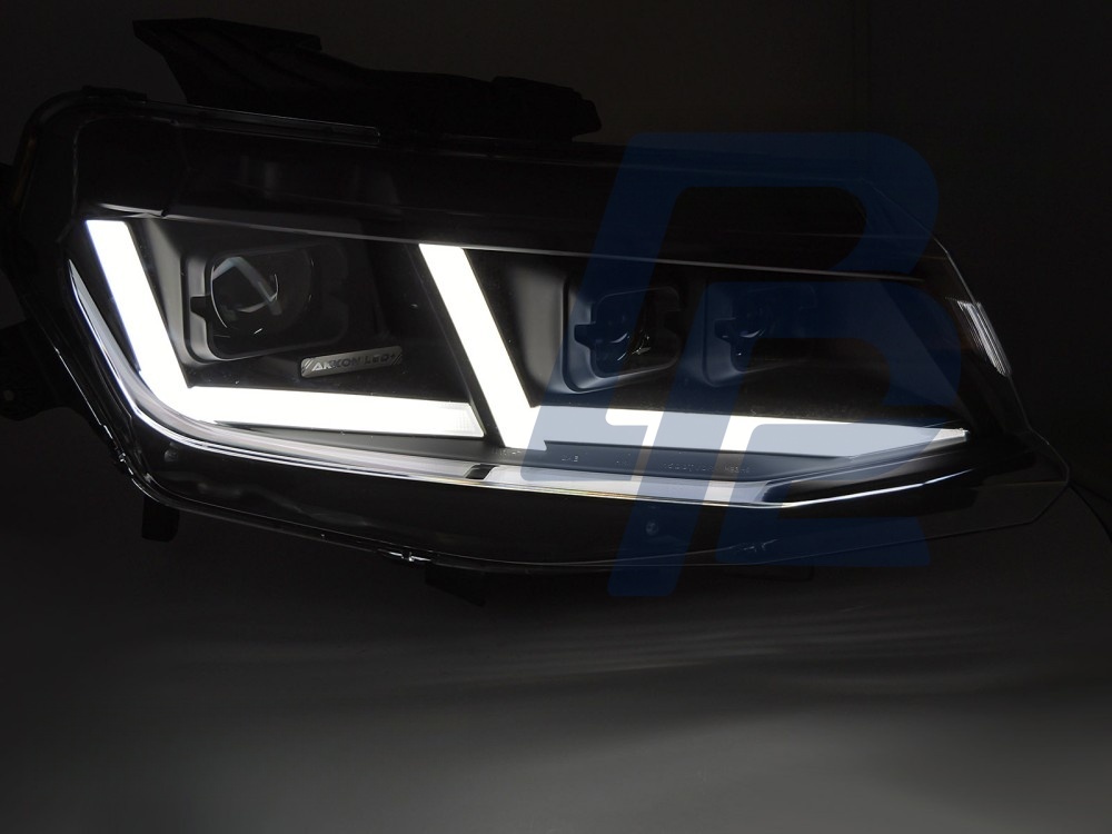 Headlights for Chevrolet Camaro 2016–2018 Full LED Black - 2