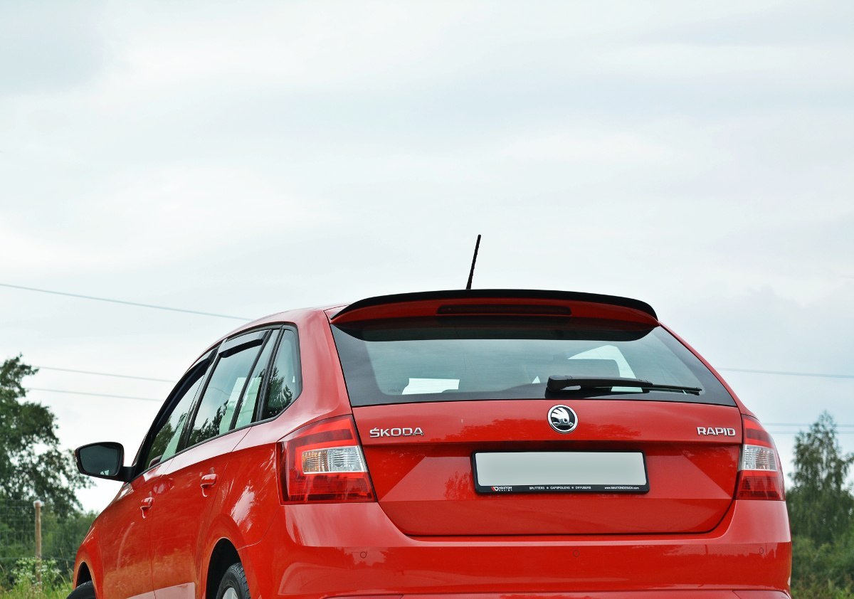 SPOILER CAP SKODA RAPID SPACEBACK - 2