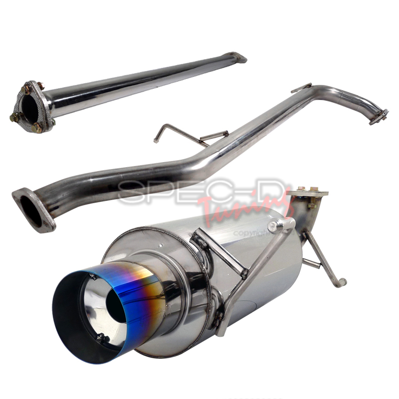 HONDA ACCORD 98-02 2D STAINLESS CATBACK EXHAUST TIT.TIPS